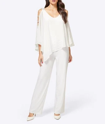 Mode von Heine Damen Overall Einteiler Jersey V-Ausschnitt 3/4-Arm Gr. 38 Neu - Bild 1 von 3