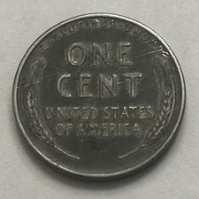 1943-D 1C USA Steel Cent Lincoln Wheat Penny  WWII Coin “Steelie” Free Shipping