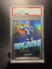 2025 Panini Mosaic - Splash Mosaic Jaxson Dart #15 Silver Prizm (RC) PSA 8