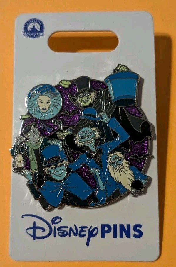 New ListingNEW Disney Parks Haunted Mansion Cast Jumbo Pin Leota Hatbox Ghost Phineas