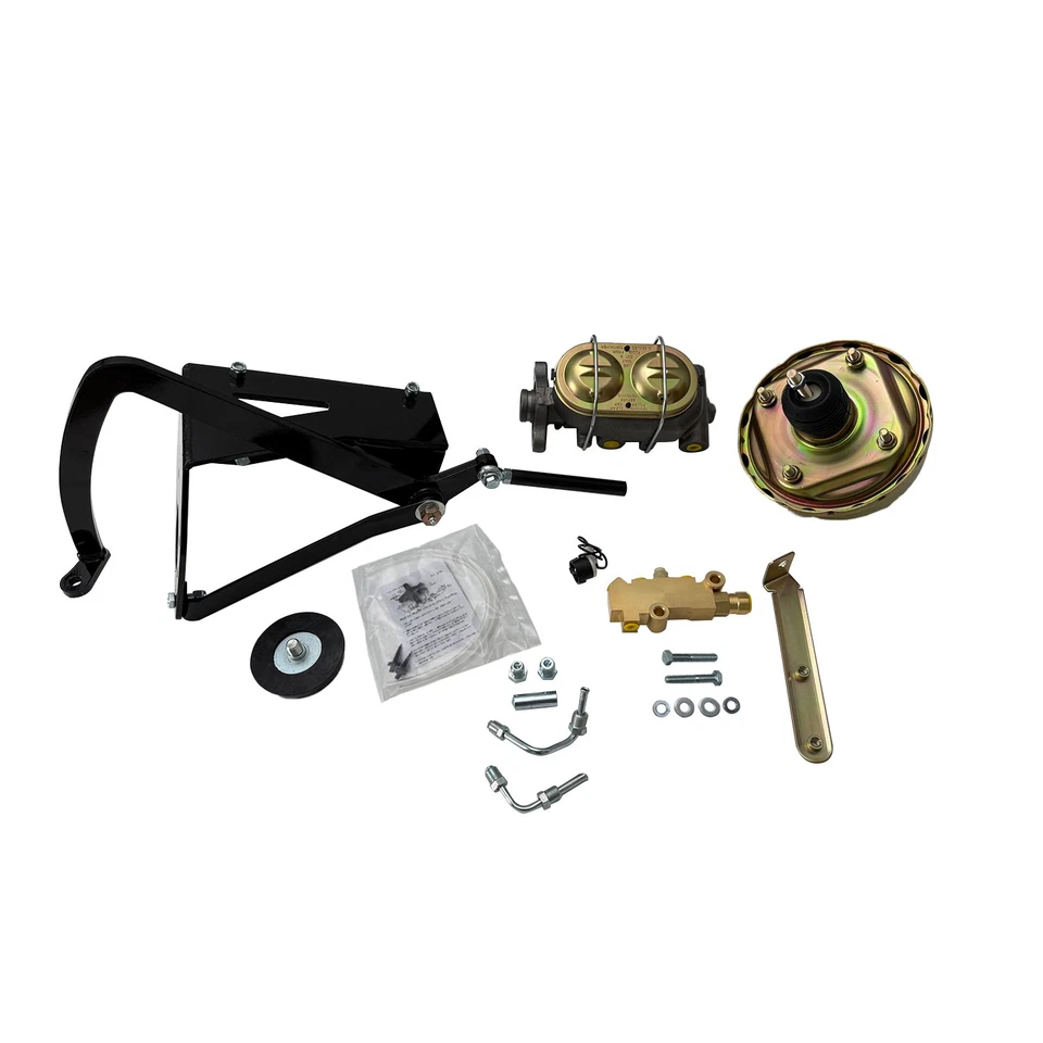 For 1953-56 Ford F100 F250 F350 Disc/Disc Power Brake Booster Pedal Assembly Kit Foto 2 de 4