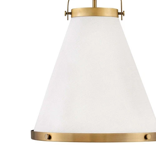 Hinkley Lighting 4997 Lexi 1 Light 14"W Pendant - Brass - Picture 9 of 10
