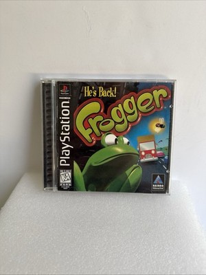 Frogger He's Back! Sony PlayStation 1 PS1 Game W/ Manual Tested Working