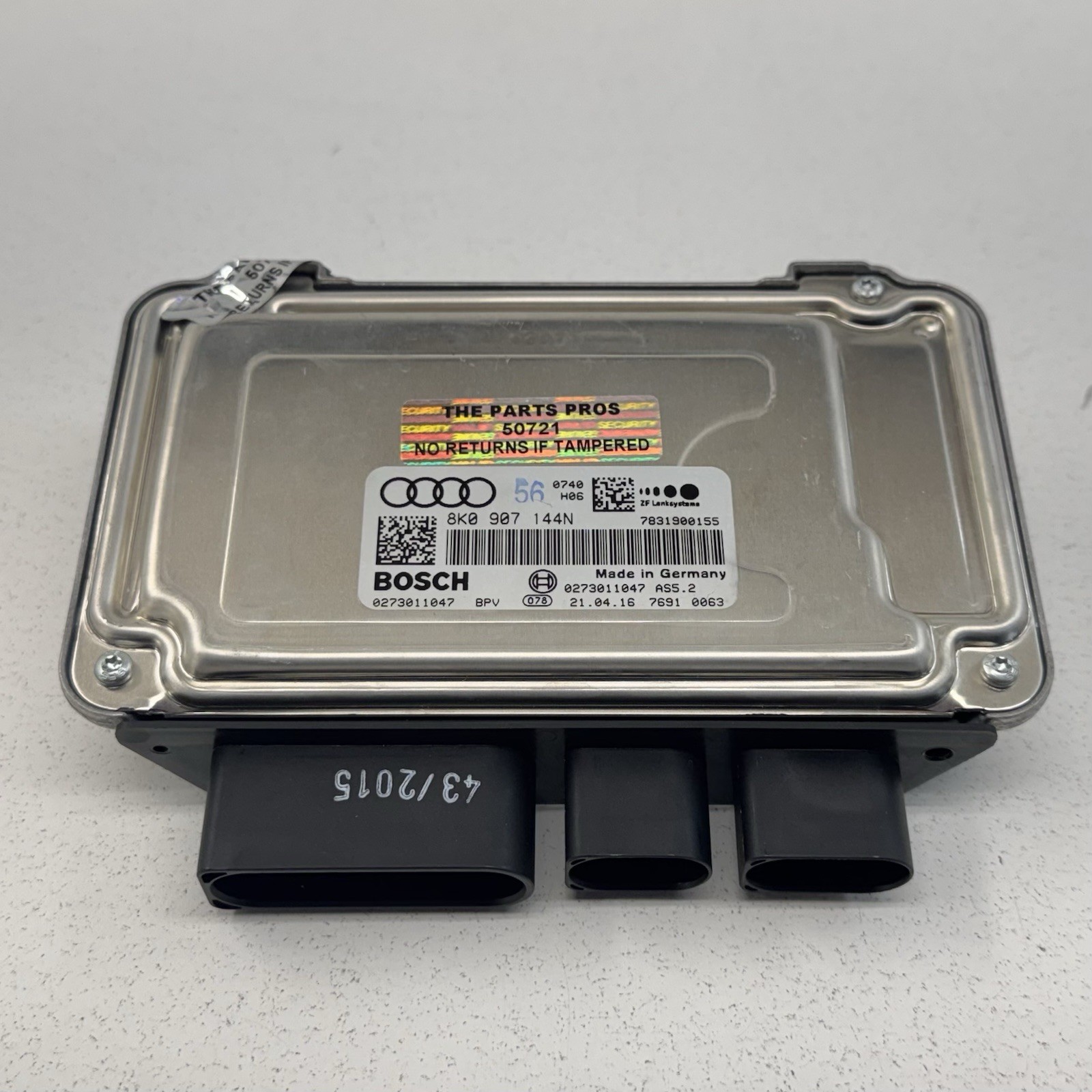 17-23 Audi R8 Dynamic Active Power Steering Control Module 8K0907144N OEM