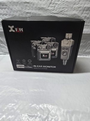 XVive U4R4 In Ear Monitor Wireless System Transmitter One & Four Receiver