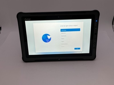 GETAC F110G4  i7-7600U@2.8GHZ 8GB RAM 128GB SSD WIN 11 PRO Tablet