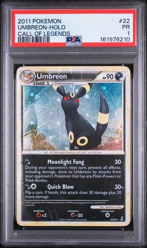 Umbreon graded PSA 1 for sale on eBay
