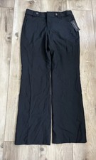 Banana Republic Black Wool Jackson Fit Dress Pant 2 Short 2S