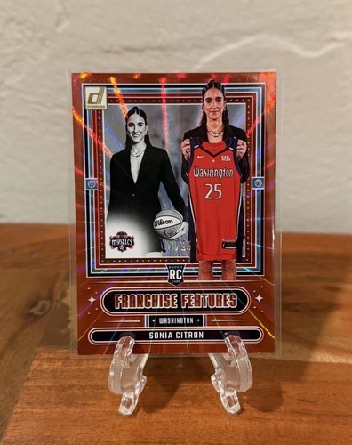 Sonia Citron 2025 Panini Donruss WNBA Franchise Features #17 Red Holo Laser /25