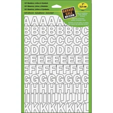 Hy-Ko 1 In. Vinyl Numbers, Letters & Symbols 30013 Hy-Ko 30013 029069300135