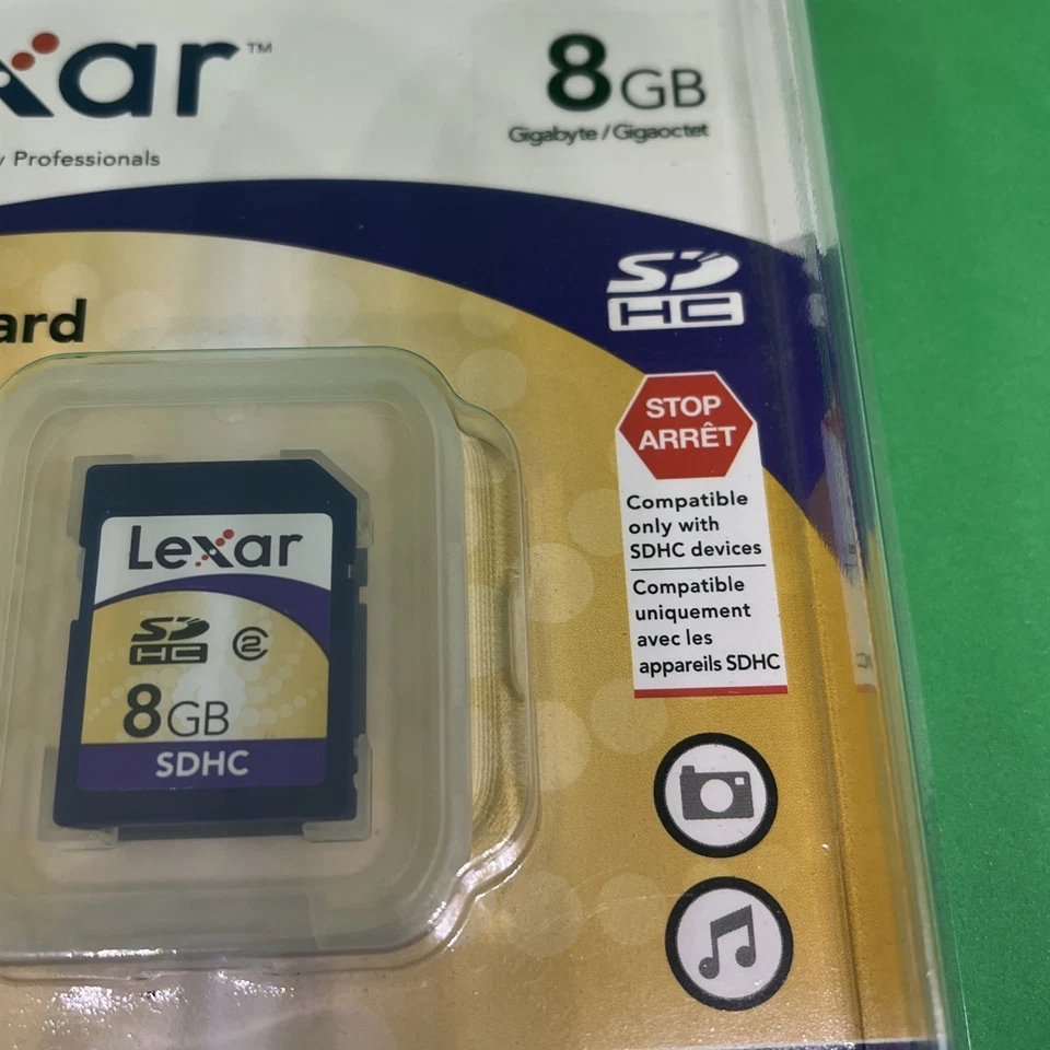 Lexar 8 Gb SDHC Memory card BRAND NEW - Image 2 of 4