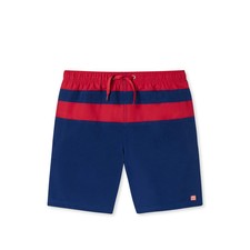 Schiesser Boys Swim Shorts - Swimwear, Stripes, 140-176 Blue/Red 152