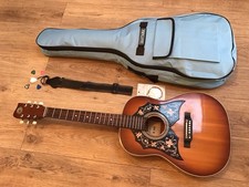 RARE VINTAGE KAY 315 DUAL FLORAL PICKGUARD 1960’S GUITAR GREAT COND:HARDLY USED