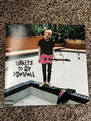 Machine Gun Kelly Tickets To My Downfall Vinyl LP 2021 Interscope Pre-Owned