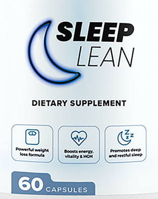 Sleep Lean Dietary Supplement Supports Weight and Vitality 60 Capsules