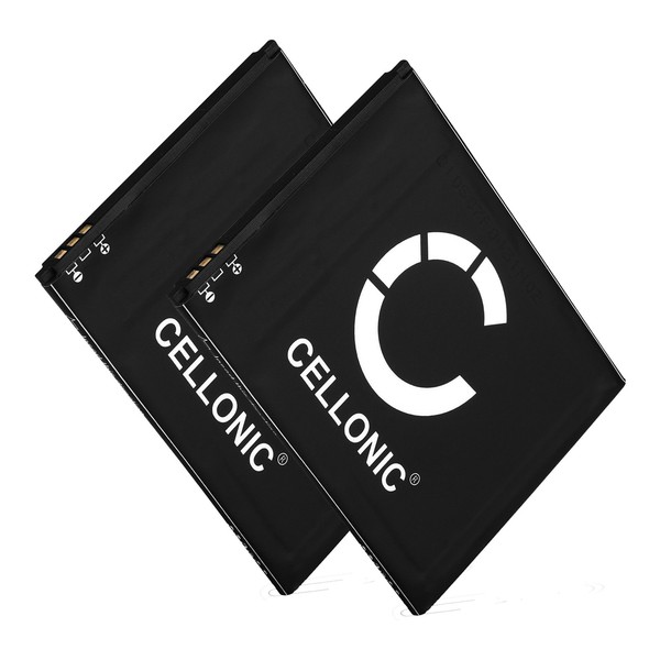 2X Ersatz Akku FüR Wiko 5251 2500Mah-image