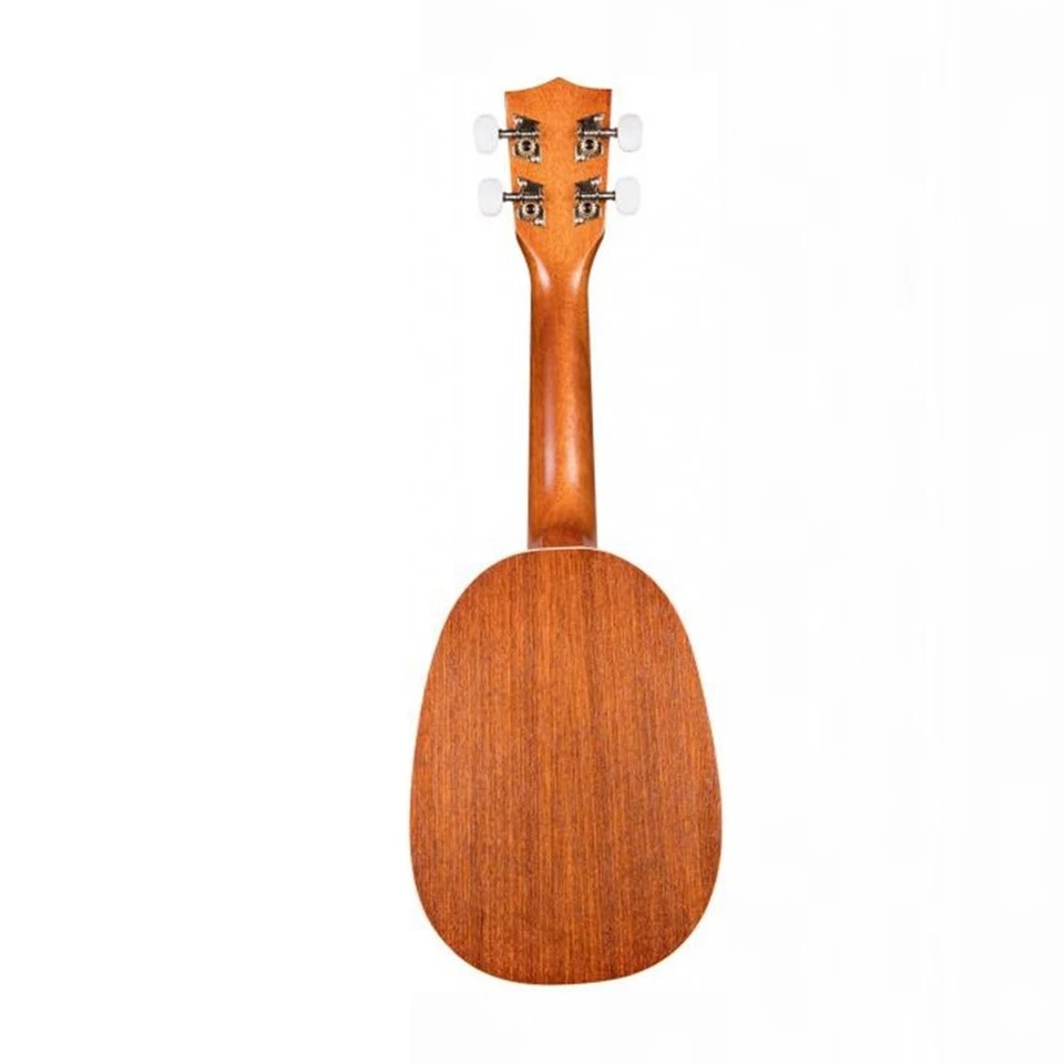 Kala KA-P Satin Mahogany Soprano Pineapple Shape Ukulele Natural - Image 3 of 3