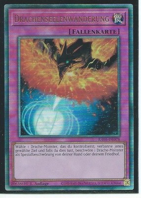 YU GI OH DRACHENSEELENWANDERUNG  RA05-DE078 ULTIMATE RARE 1.AUFLAGE