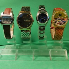 Lotto 4 Orologi donna Vintage funzionanti con batteria - Citizen /Diesel /Swatch