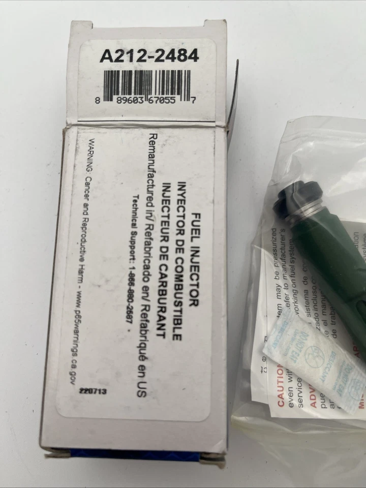 CARQUEST FUEL INJECTION A2122484 - Fuel Injector - Image 2 of 4