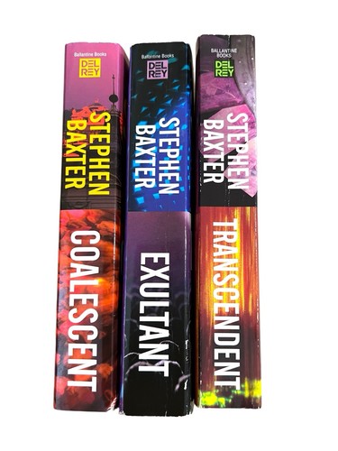 Destiny's Children Trilogy by Stephen Baxter, Coalescent, Exultant, Transcendent - Picture 2 of 5