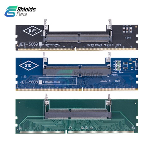 DDR3 DDR4 DDR5 Laptop to Desktop Memory Adapter Card RAM Connector Adapter