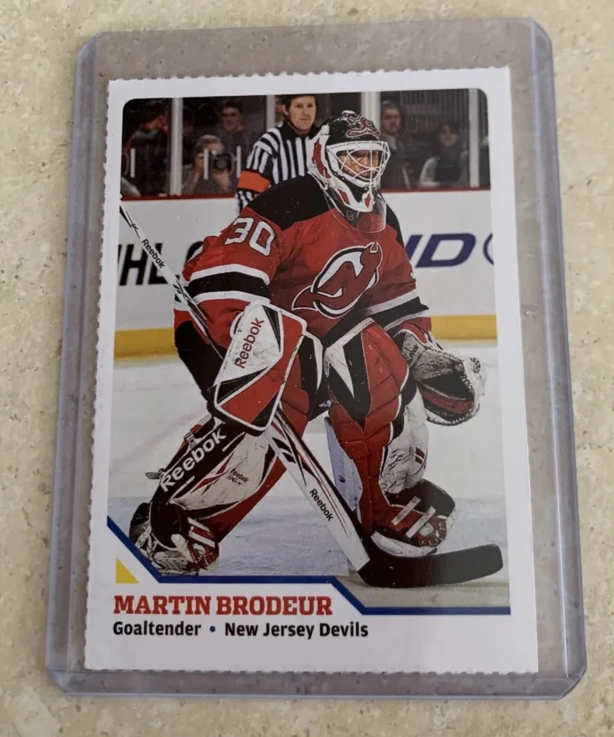 Martin Brodeur New Jersey Devils Autographed Reebok Away Jersey