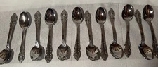 Wallace Antique Baroque 18/10 Stainless Steel Teaspoon (Set of Twelve)