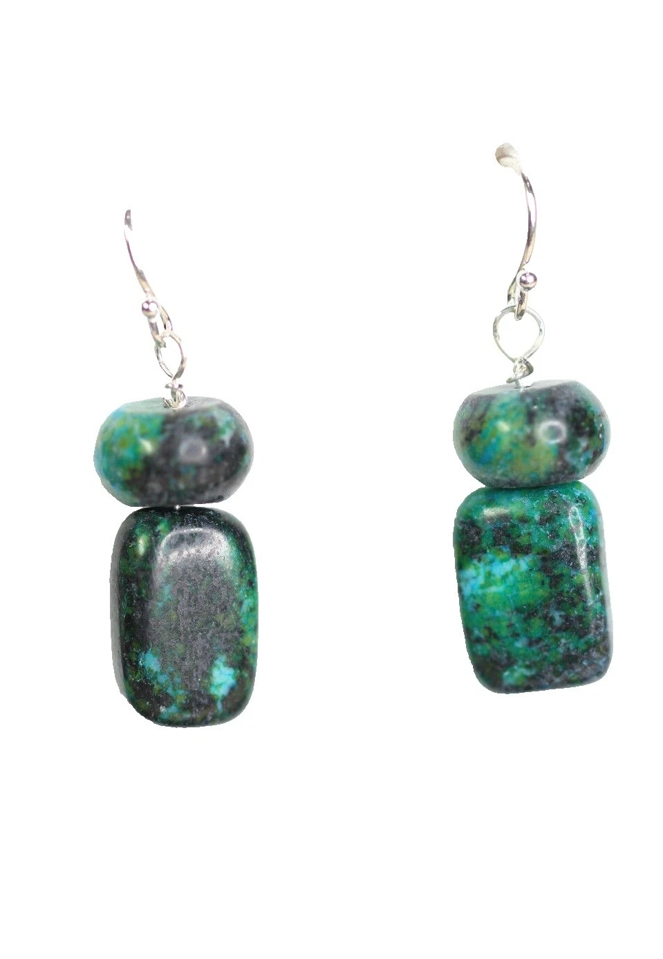 Серьги Chrysocolla ручной работы