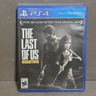 The Last of Us Remastered PlayStation 4 PS4 Game