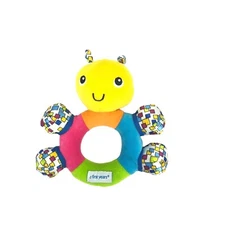 Tomy The First Years Baby Rattle Plush Easy Grip Crinkle Sensory Stuffed Toy