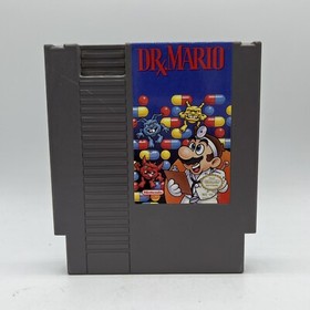 Nintendo NES Dr. Mario con Funda Manual + Caja Aut&eacute;ntica Probada y Funcionando 1990