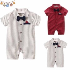 Newborn Infant Baby Girl Boy Kids Cotton Romper Jumpsuit Bodysuit Clothes Outfit