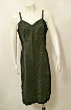 Contura Barbizon Tafredda Embroidered Scalloped Edge Full Dress Slip 16 USA made