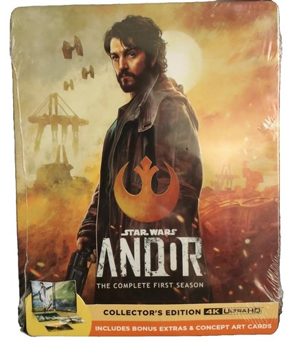 Andor: Season One (Star Wars) Collectors Edition 4K UHD STEELBOOK BRAND ...
