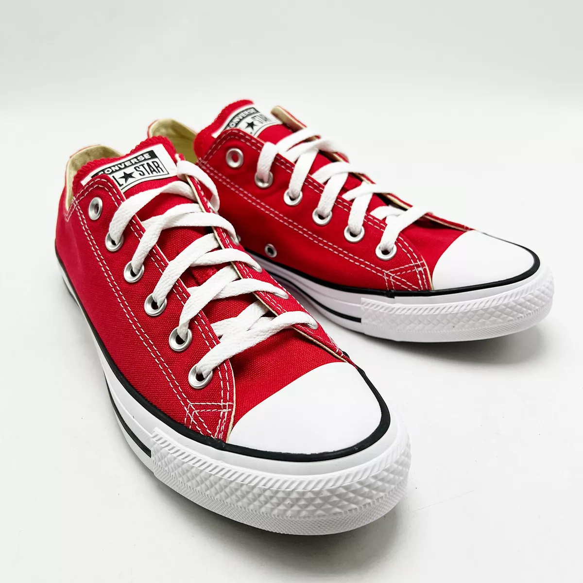 blad lyserød Outlook Unisex CONVERSE Chuck Taylor ALL STAR LOW TOP Red (M9696), Sz 4.0 - 13.0 |  eBay