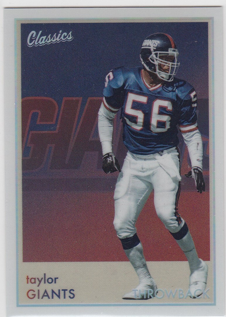 2022 Classics Lawrence Taylor Team Colors Throwback Edition Case Hit TC-19 {Z}