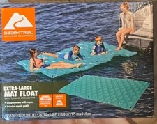 Ozark Trail 10' 6" Extra Large Mat Float Pool Beach Lake 10.5  Lounge Inflatable