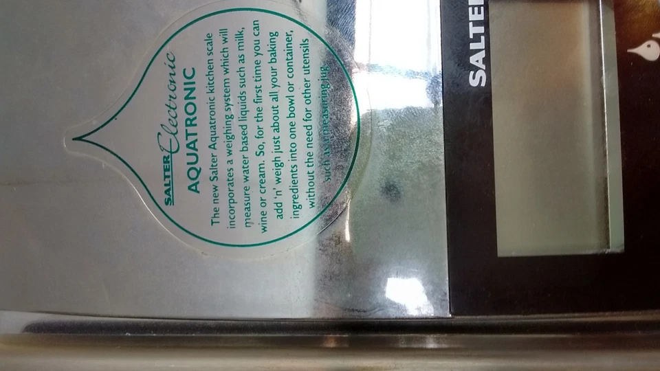 Цифровые кухонные диетические весы Salter Electronic Aquatronic модель 3009 - Изображение 2 из 4