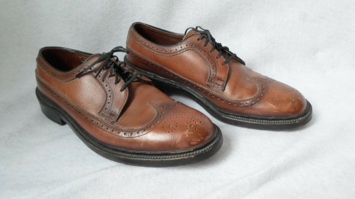 靴 WEYENBERG Massagic LONG WING TIP 60s 70s WEYENBERG Massagic