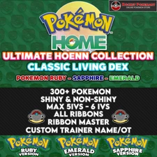 ✨Ultimate Hoenn Collection | Classic Living Dex | Pokemon HOME | Ruby/Sapphire