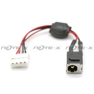 wangpeng/® Generic New Ac Dc-in Power Jack wCable Harness Connector Socket Compatible Toshiba Satellite L750-ST4NX1 L750-SP5164FM DD0BLBPB040