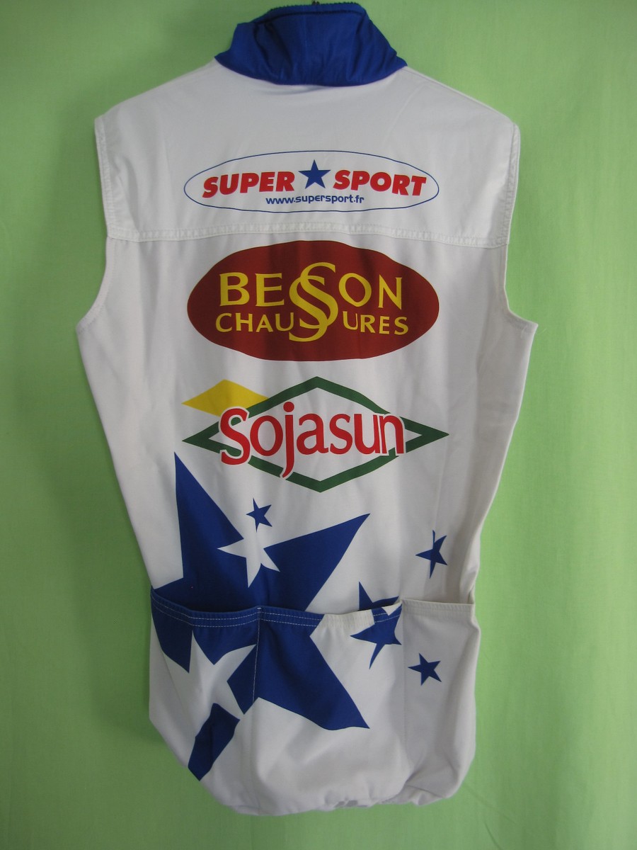 MAILLOT CYCLISTE SAUR SOJASUN 2011 BIO RACER jacket giacca manches longues 1 S EUR 19,90 - FR