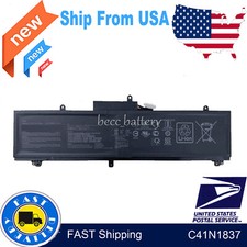 New Laptop Battery For ASUS ROG Zephyrus G15 GA501I GA502 F15 FX516QR C41N1837