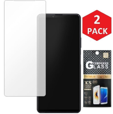 2x Sony Xperia 10 III Panzerfolie Schutzglas 9H Echt Glas Display Schutz Folie