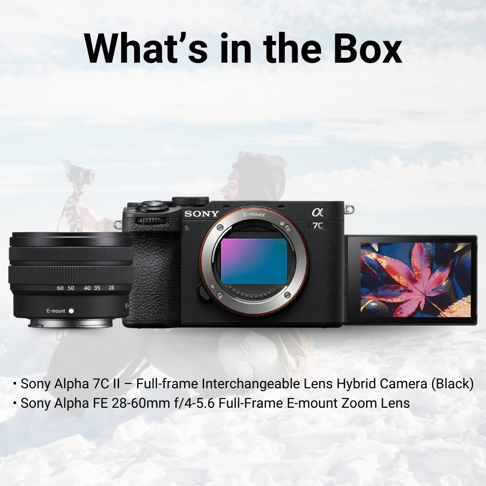 Sony A7c Sony Interchangeable Lens Sony Alpha 7C II Full Frame