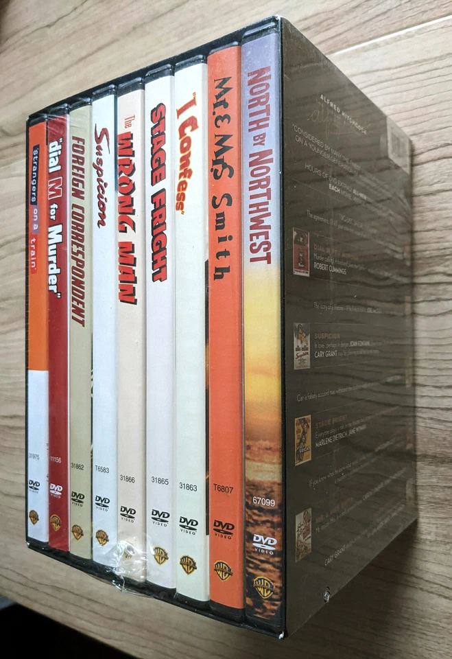 ALFRED HITCHCOCK / FILM NOIR SIGNATURE COLLECTION - 9 DVDs (NEW/SEALED IN BOX) - Image 2 of 4