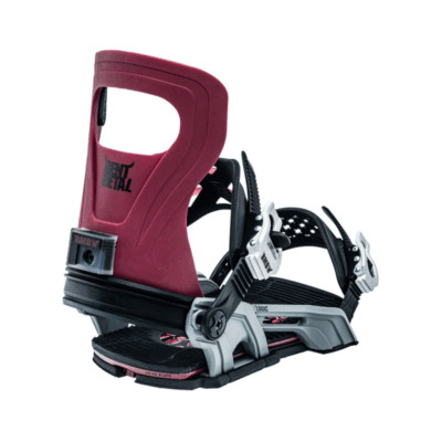 Bent Metal - Logic Snowboard Bindung - rot SALE