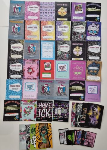 Accessories - Monster High - Diary Diaries Stickers - Huge Choice! - Afbeelding 1 van 8