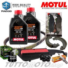 Tagliando PIAGGIO Liberty 125 IGET ABS 3V ie 2017-2020 / Kit Olio Motul Completo